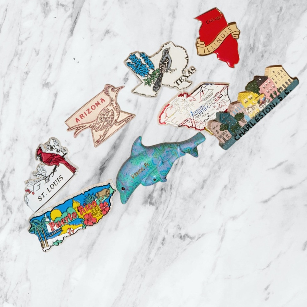 Vintage magnets bundle